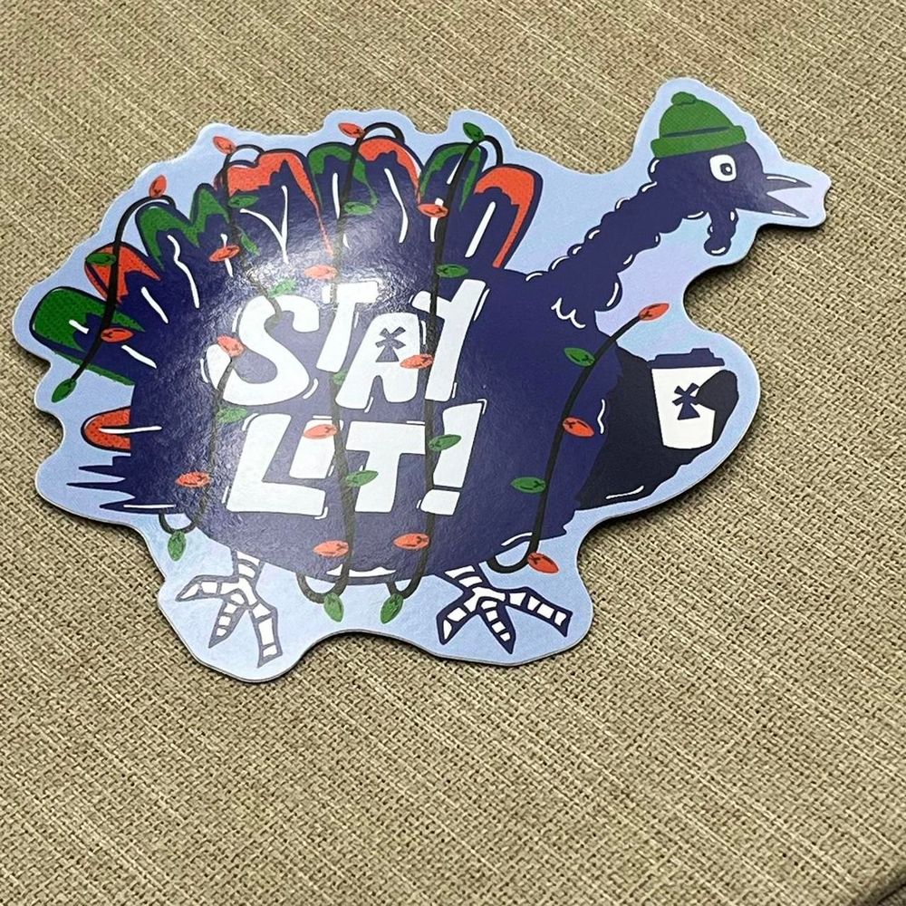 Dutch brother stay lit sticker drop